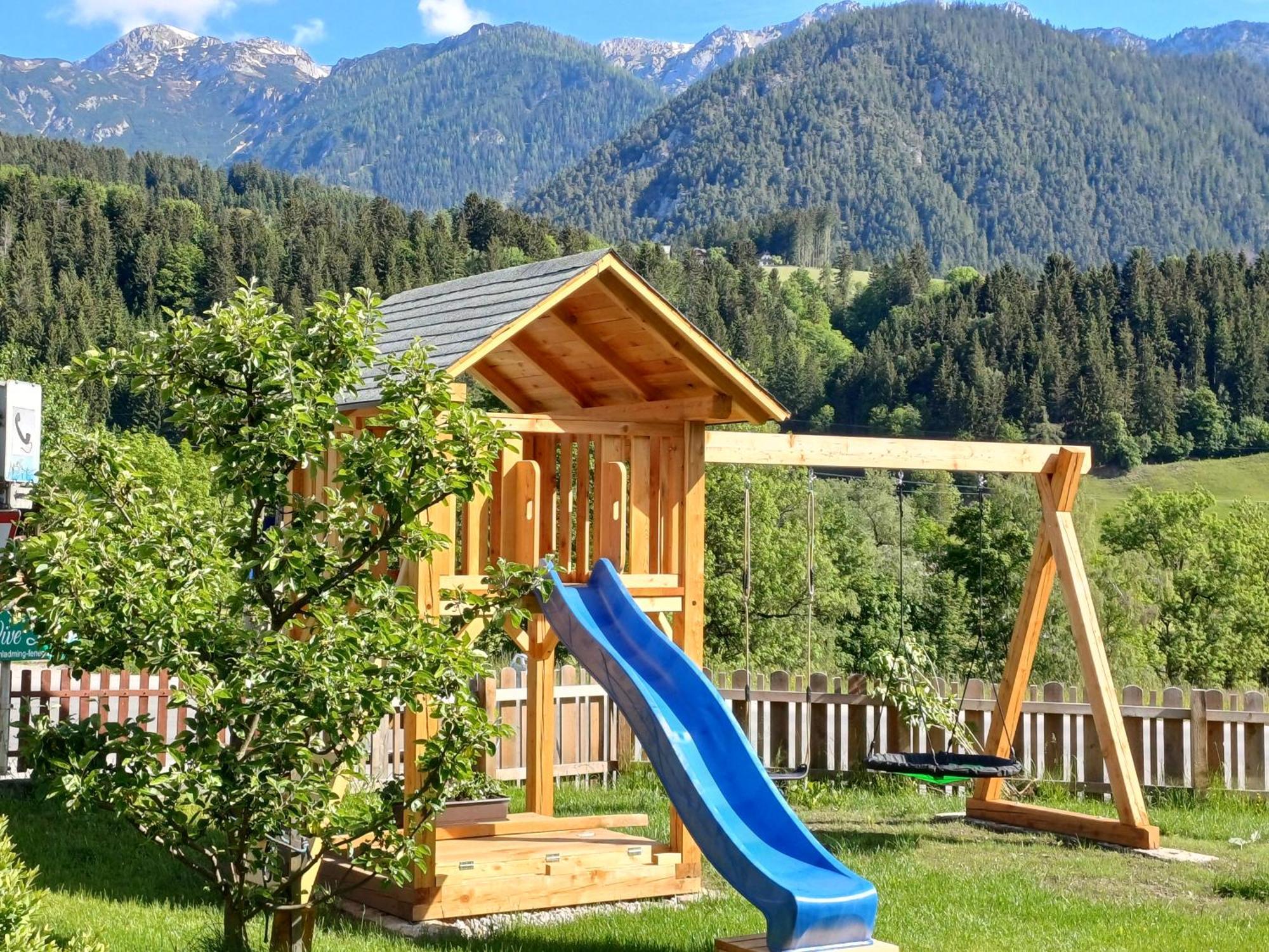 Haufhof-Pension Am Bauernhof, Haus Im Ennstal Bei Schladming Luaran gambar